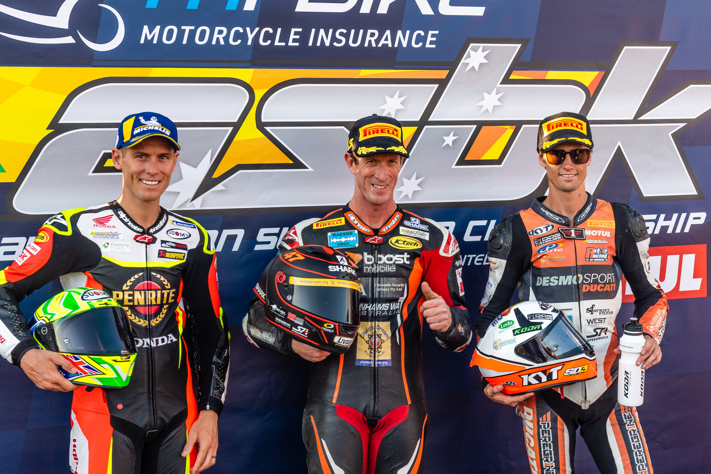 Podium, ASBK 2021